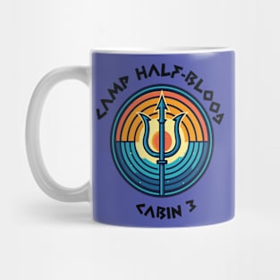 Cabin 3 Poseidon - CAMP half-blood Mug